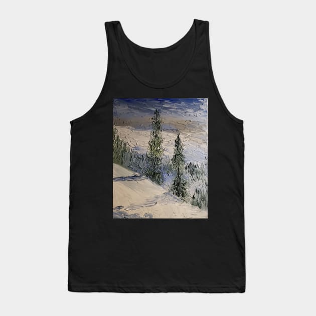 Snow White oil painting by Tabitha Kremesec Tank Top by Tabitha Kremesec 